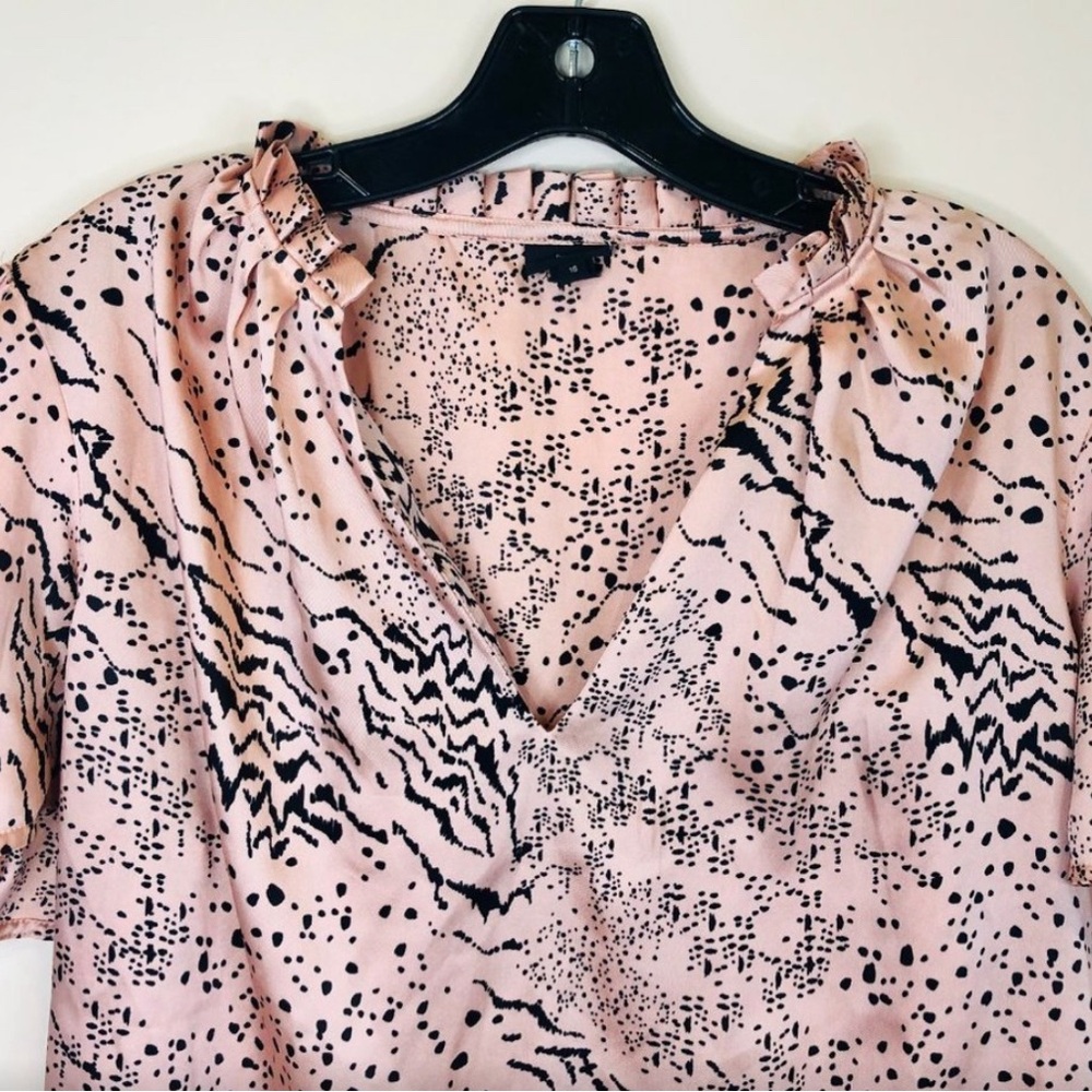 RIVER ISLAND- Women’s printed blouse - Size 16 UK 🇬🇧 US 12